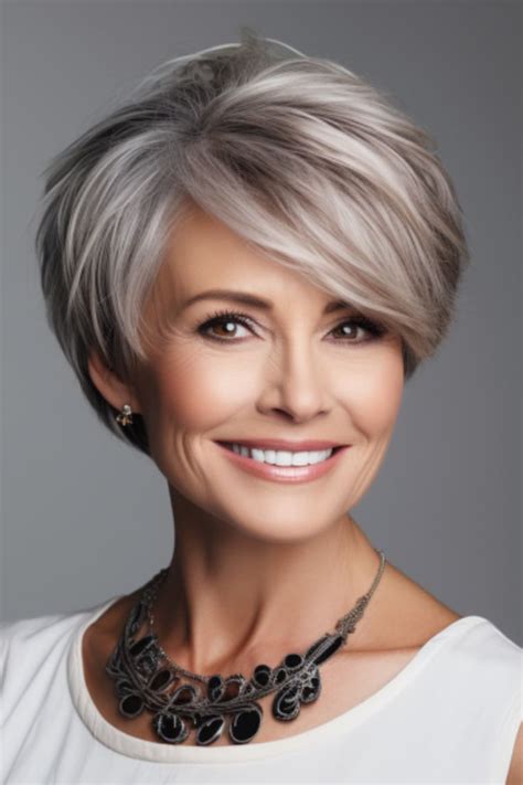 short trendy haircuts|short haircuts for older women 60+.